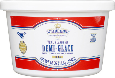 DEMI GLACE VEAL 1 LB TUB