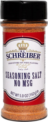 SEASONING SALT NO MSG 5.0 oz